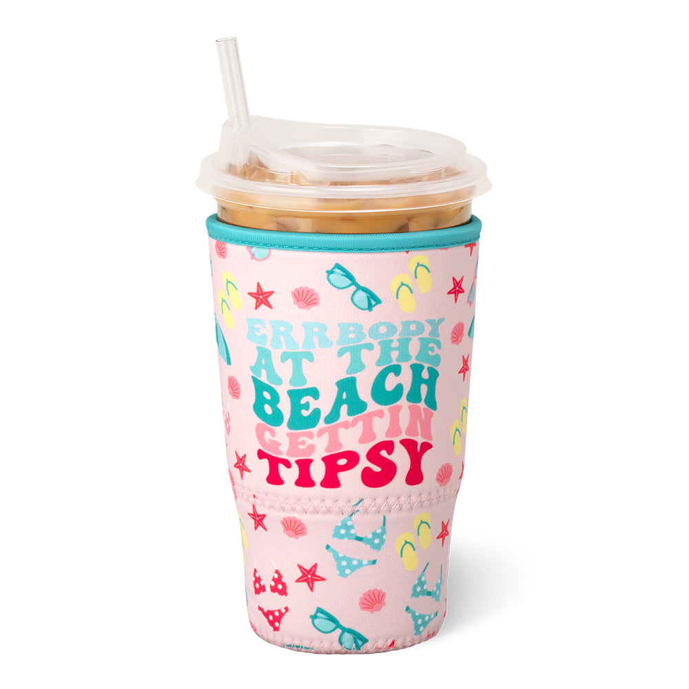 Errbody At The Beach Large Iced Cup Coolie