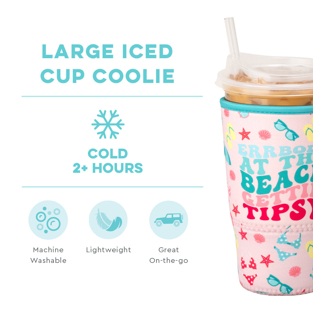 Errbody At The Beach Large Iced Cup Coolie