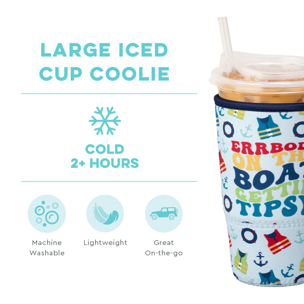 Errbody On The Boat Large Iced Cup Coolie