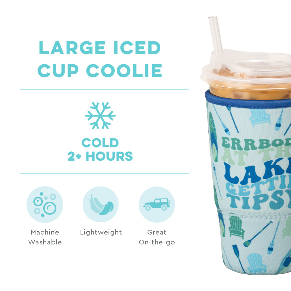 Errbody At The Lake Large Iced Cup Coolie