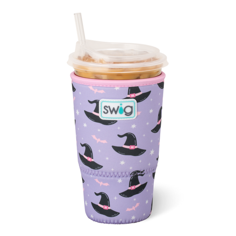 Pumpkins and Bows Medium Iced Cup Coolie