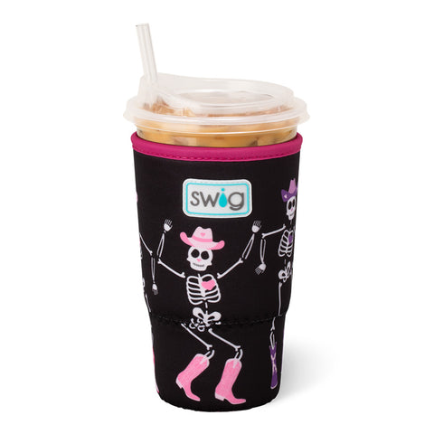 Pumpkins and Bows Medium Iced Cup Coolie