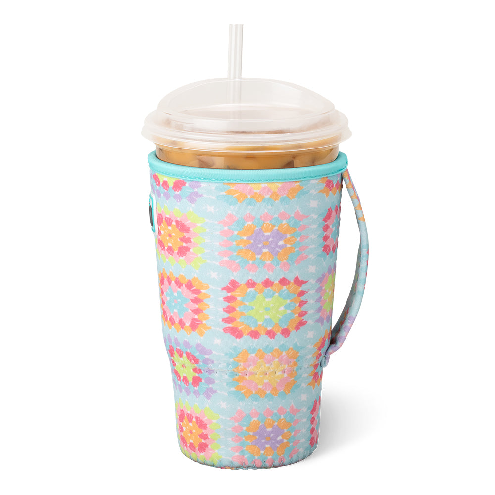 Granny Squares Large Iced Cup Coolie