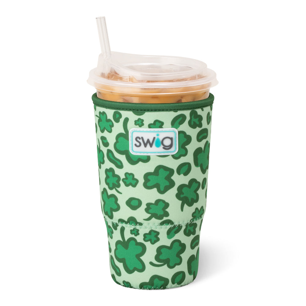 Lucky Leopard Large Iced Cup Coolie