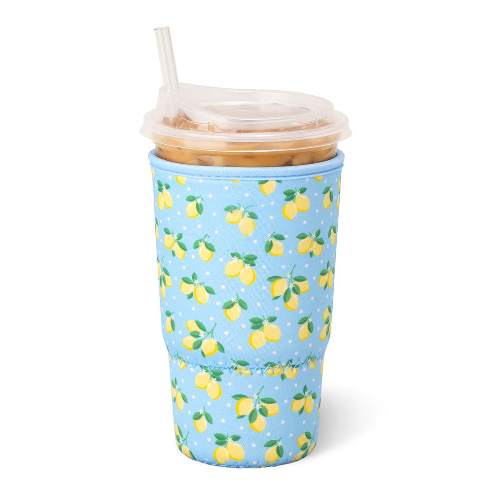Lemon Meringue Large Iced Cup Coolie