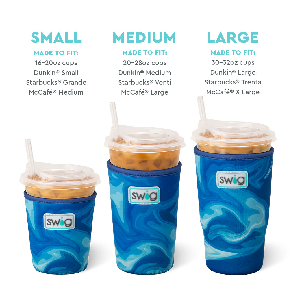 Blue Lagoon Large Iced Cup Coolie