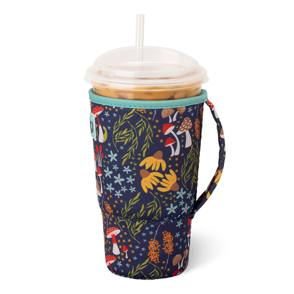 Mushroom Meadow Large Iced Cup Coolie