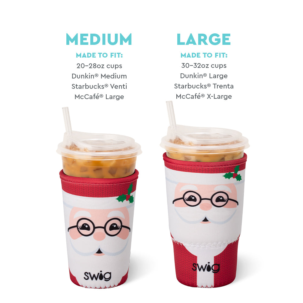 Mr. Claus Large Iced Cup Coolie