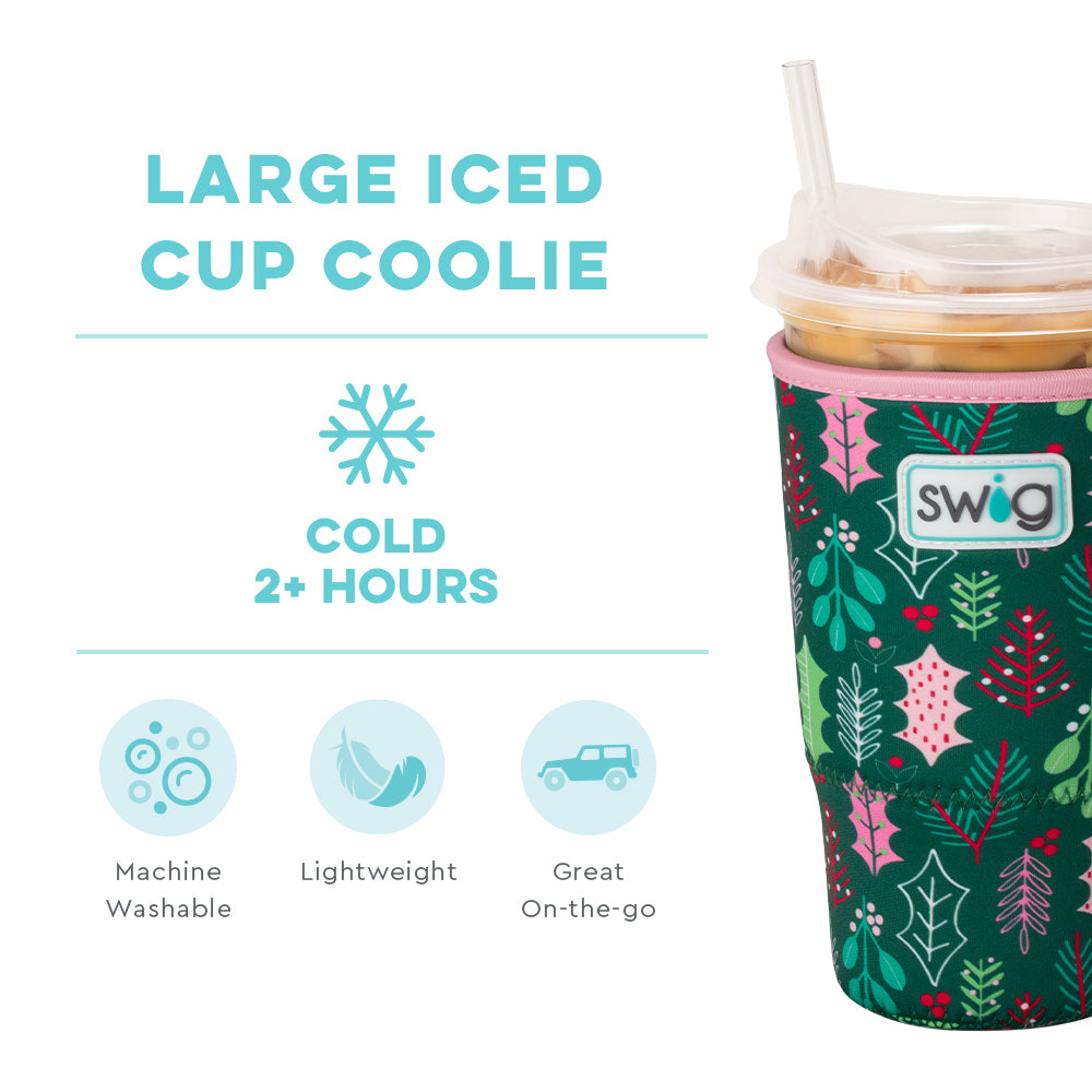 Merry Mistletoe Large Iced Cup Coolie