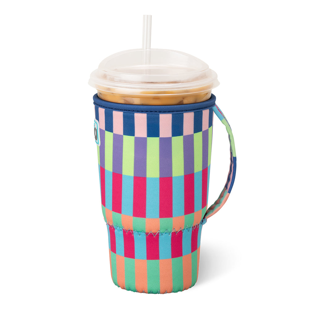 Brite Stripe Large Iced Cup Coolie