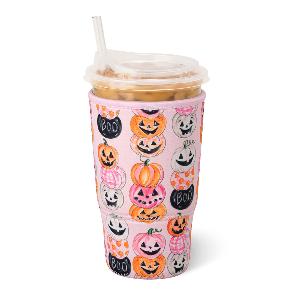 Pumpkin Stacks Large Iced Cup Coolie