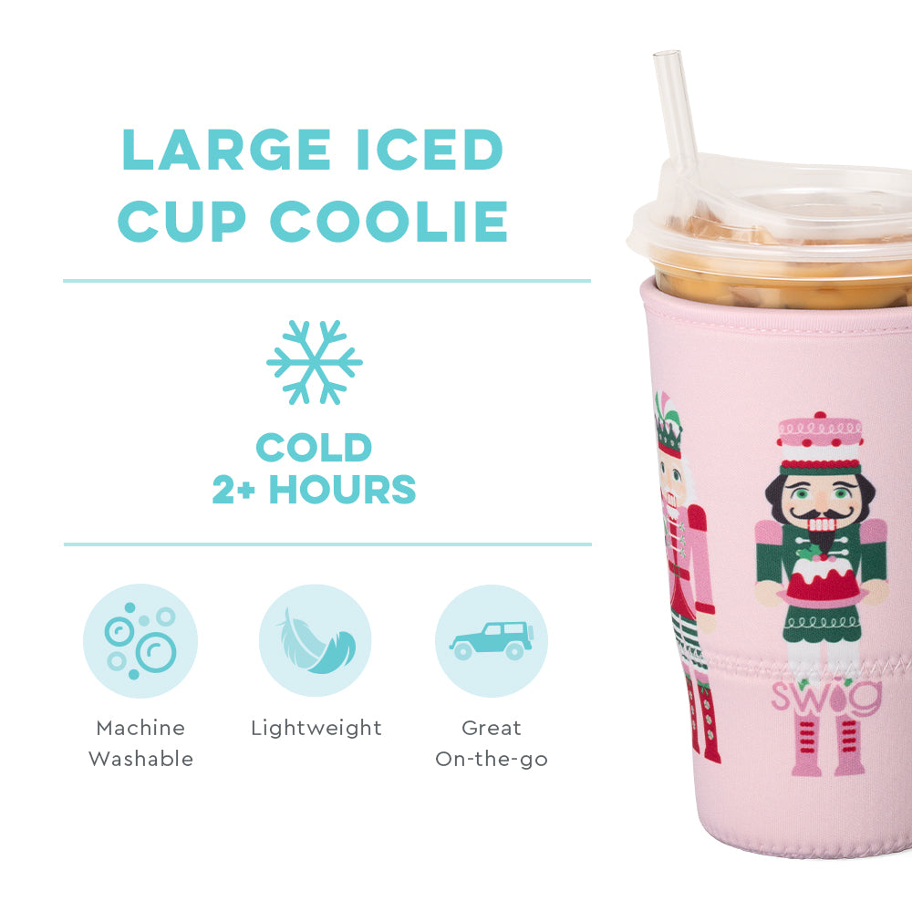 Sugar Plum Soldiers Large Iced Cup Coolie