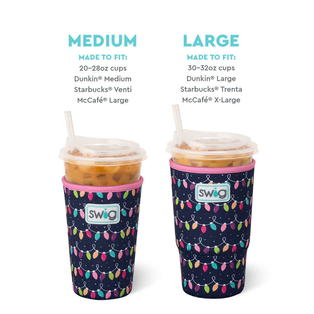 Tacky Lights Large Iced Cup Coolie