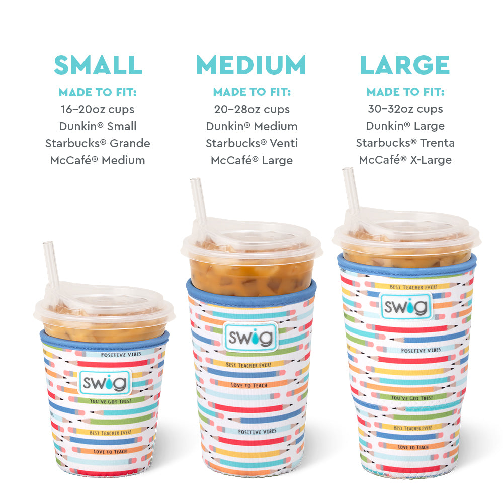 Teacher Life Large Iced Cup Coolie