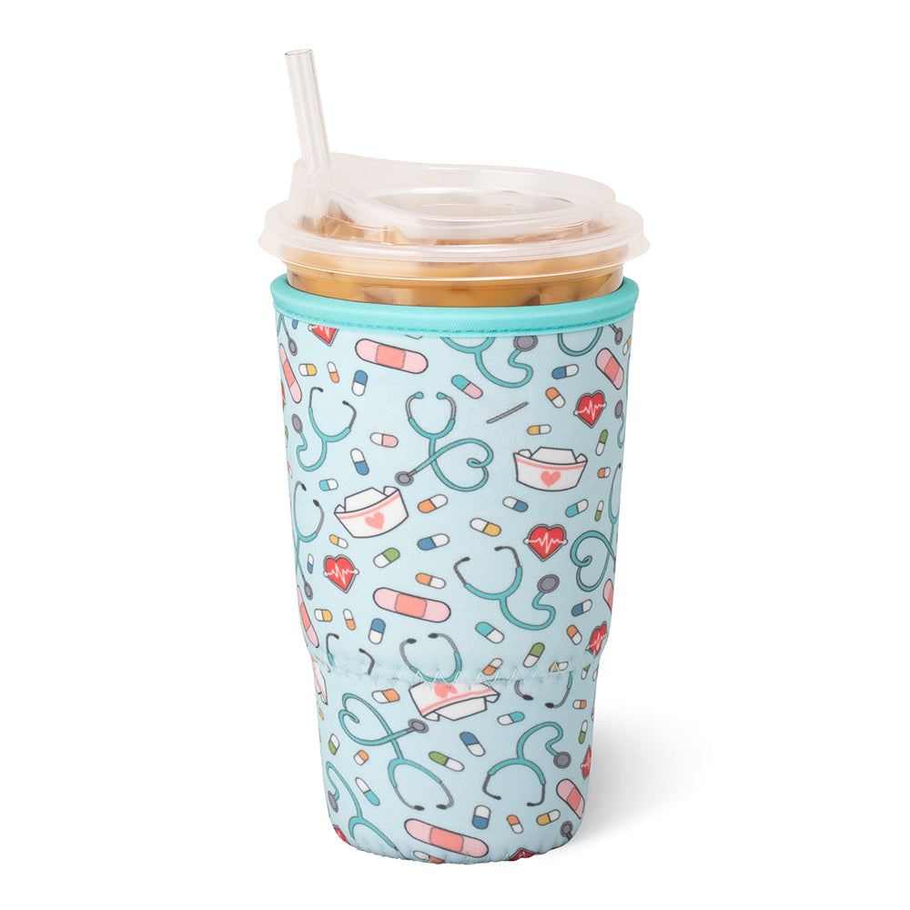 Swig Life Scrub Life Insulated Neoprene Large Iced Cup Coolie