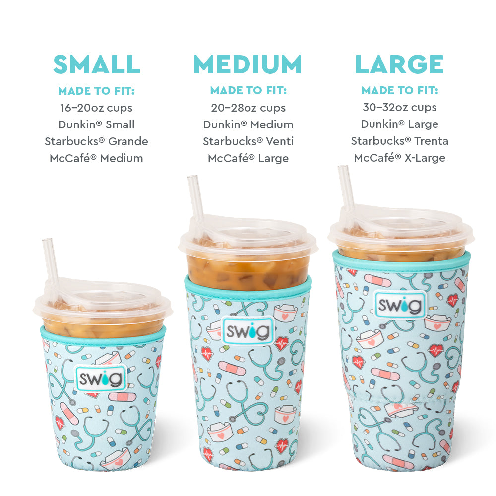 Scrub Life Large Iced Cup Coolie