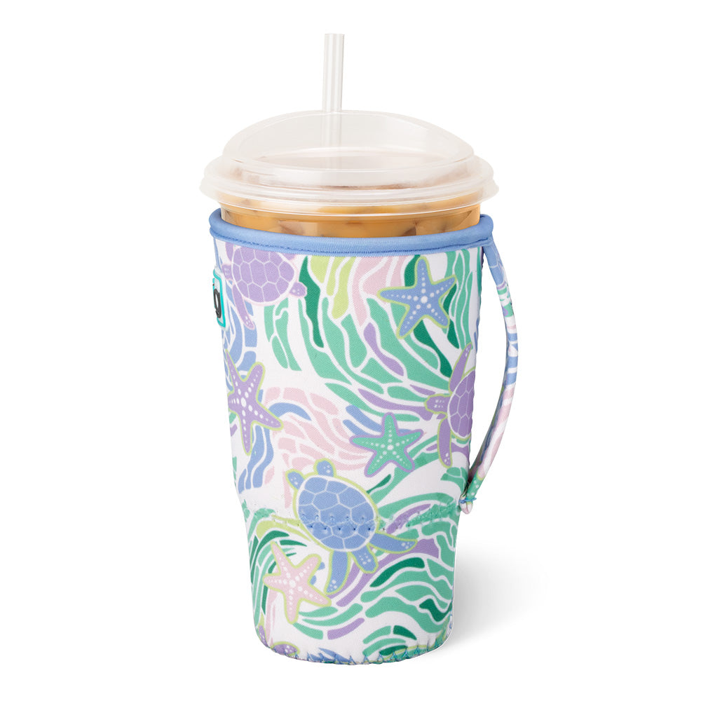 Sea Swirl Large Iced Cup Coolie
