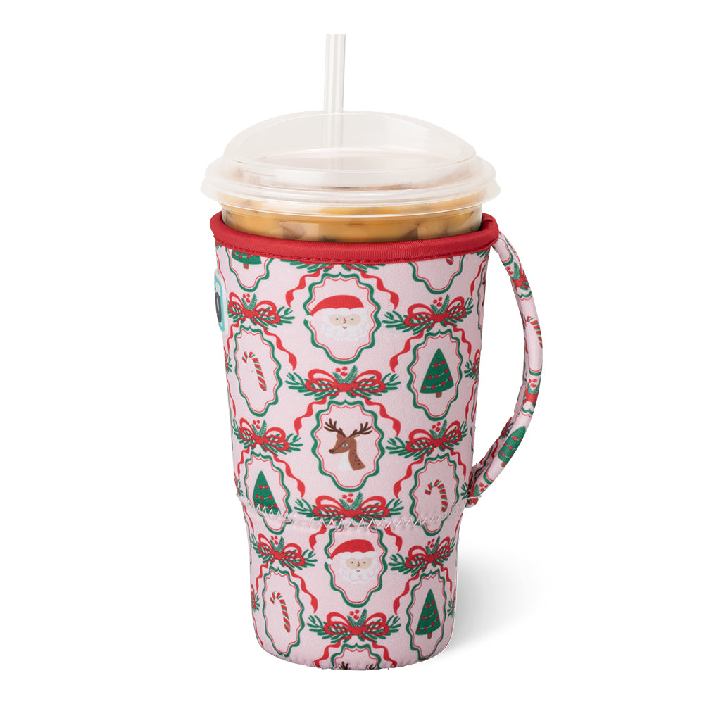 Christmas Cameos Large Iced Cup Coolie