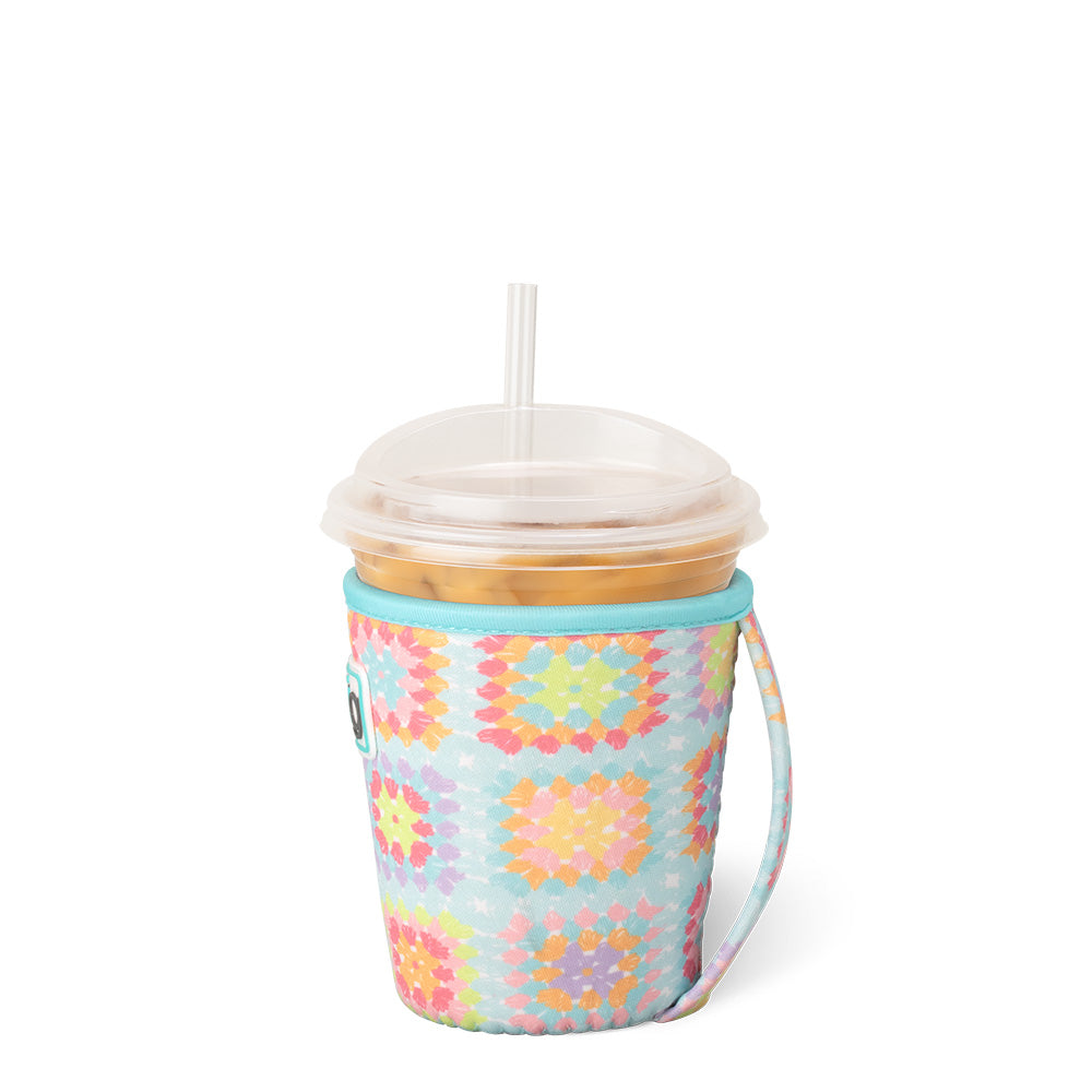 Granny Squares Small Iced Cup Coolie