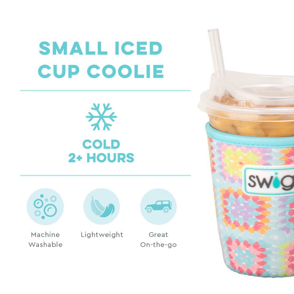 Granny Squares Small Iced Cup Coolie