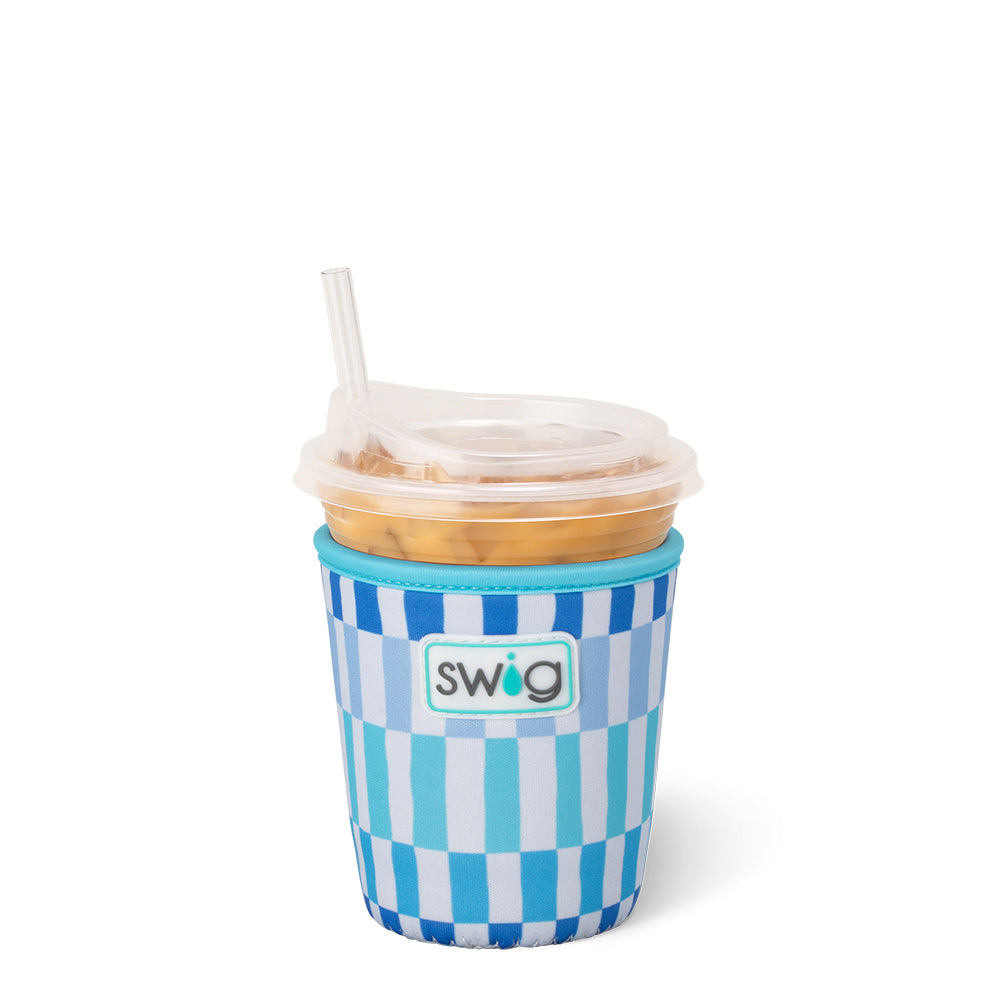 Swig Life Glacier Stripe Insulated Neoprene Small Iced Cup Coolie