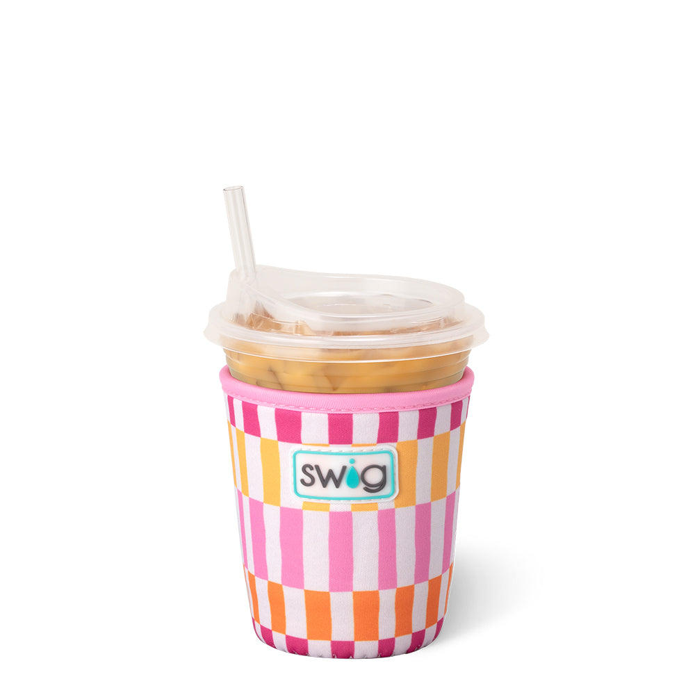Swig Life Sherbet Stripe Insulated Neoprene Small Iced Cup Coolie