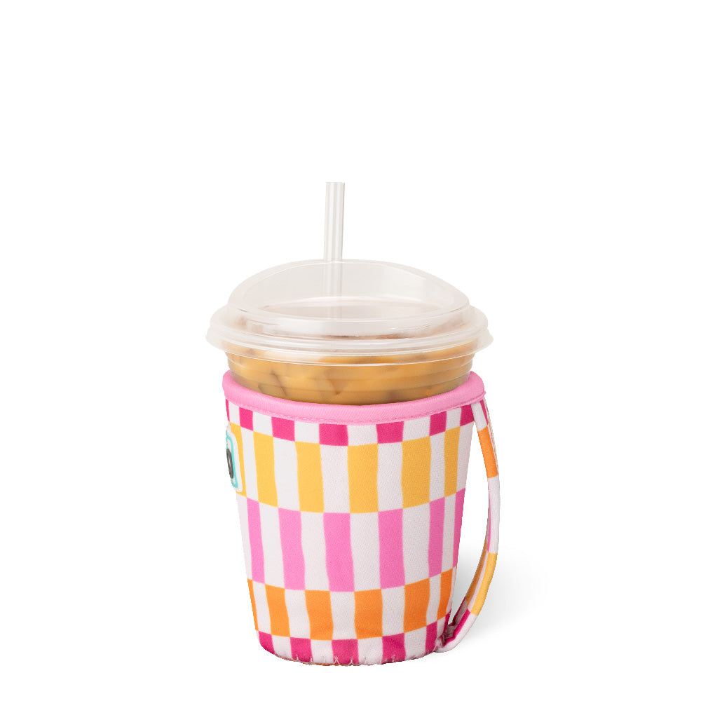 Sherbet Stripe Small Iced Cup Coolie