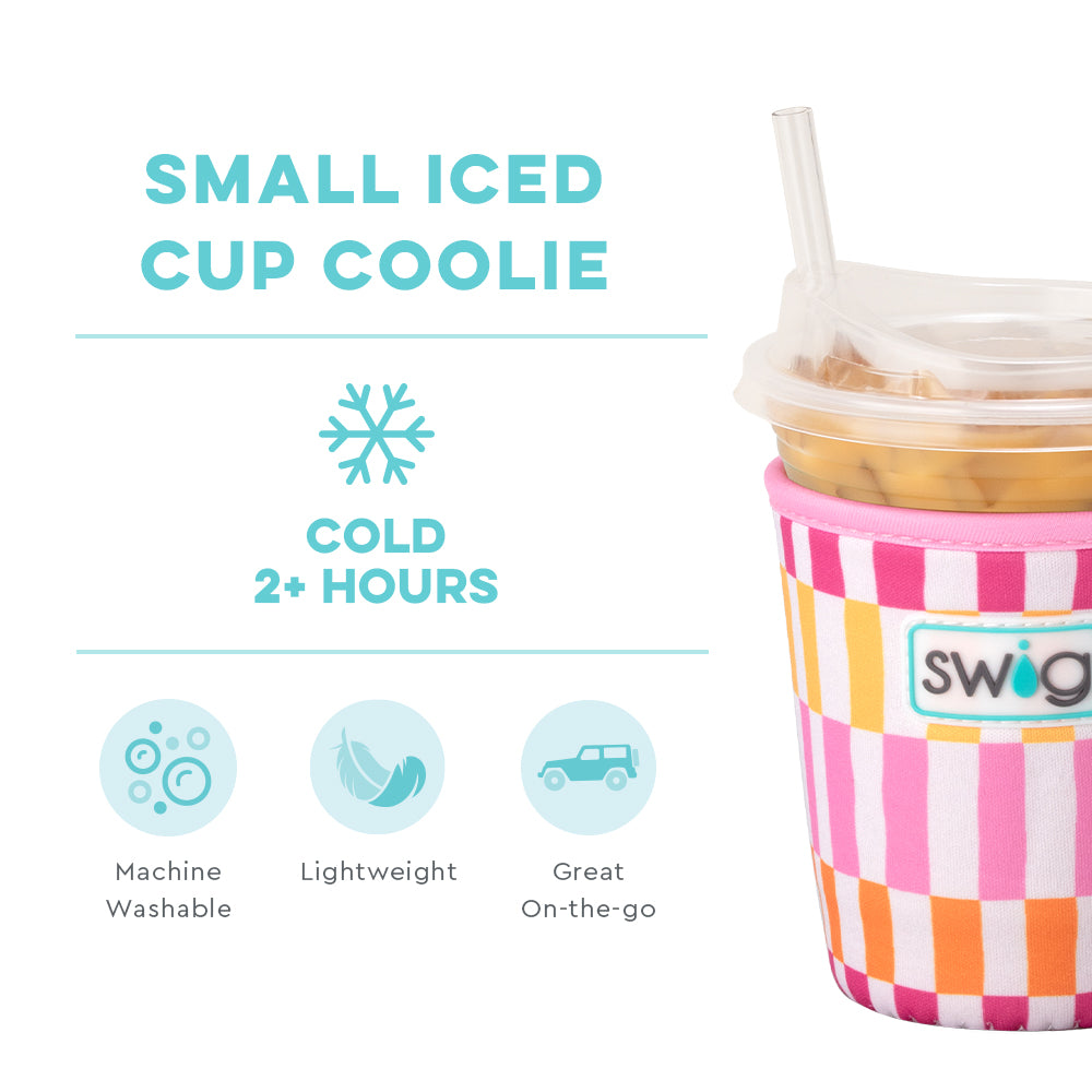 Sherbet Stripe Small Iced Cup Coolie