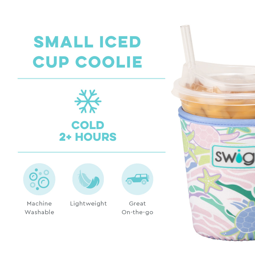 Sea Swirl Small Iced Cup Coolie