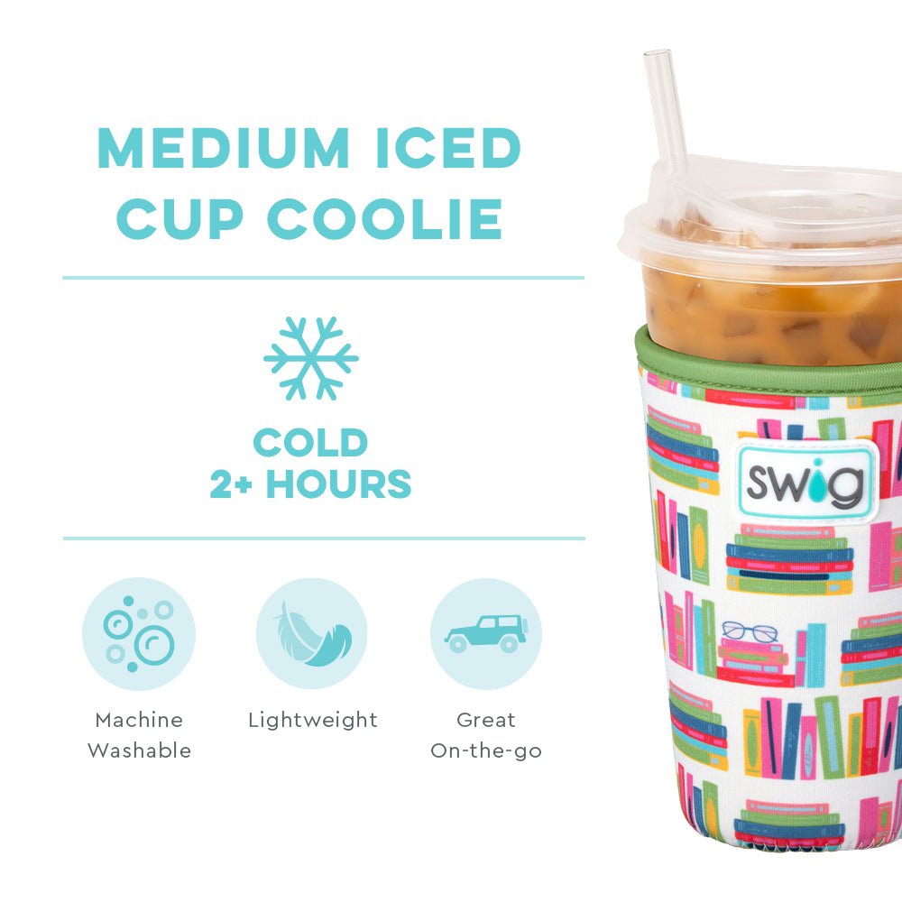 Book Club Medium Iced Cup Coolie