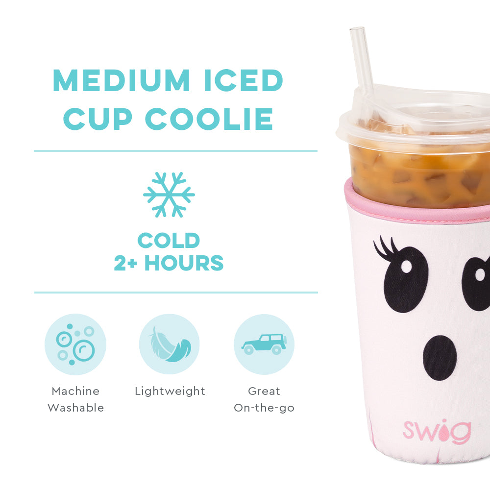Boo Crew Ghost Medium Iced Cup Coolie