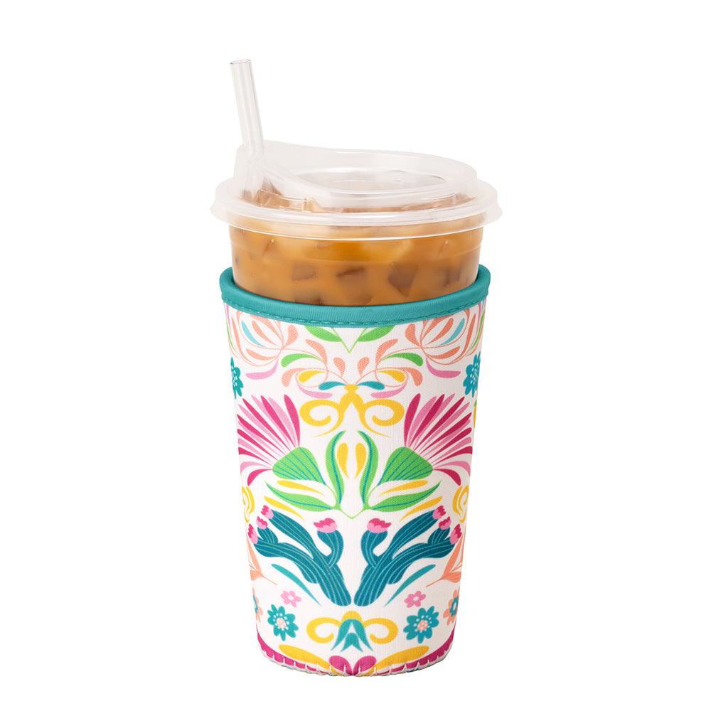 Baja Bloom Medium Iced Cup Coolie