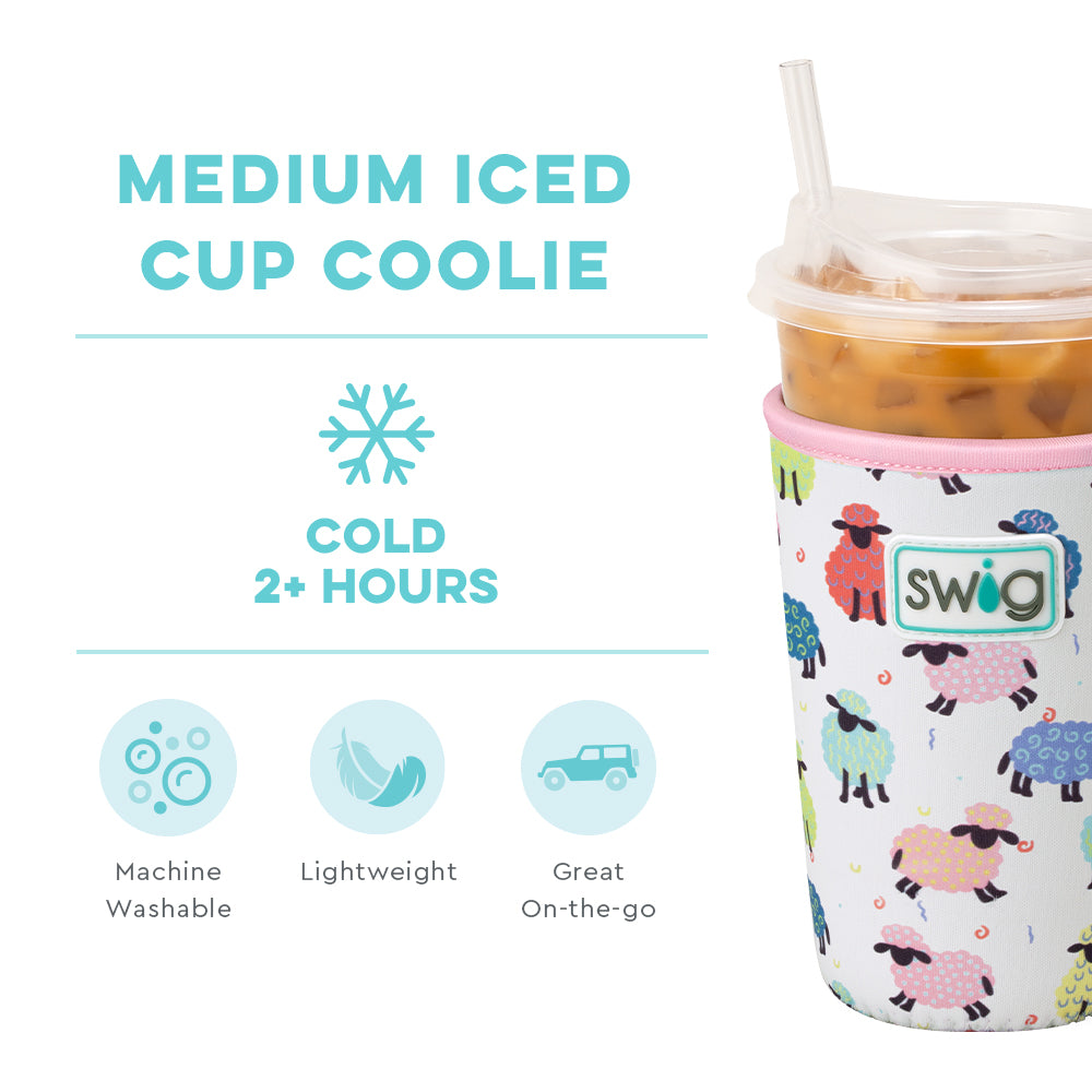 Counting Sheep Medium Iced Cup Coolie