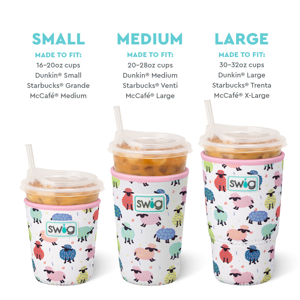 Counting Sheep Medium Iced Cup Coolie