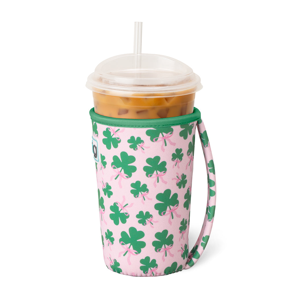 Clover Crush Medium Iced Cup Coolie