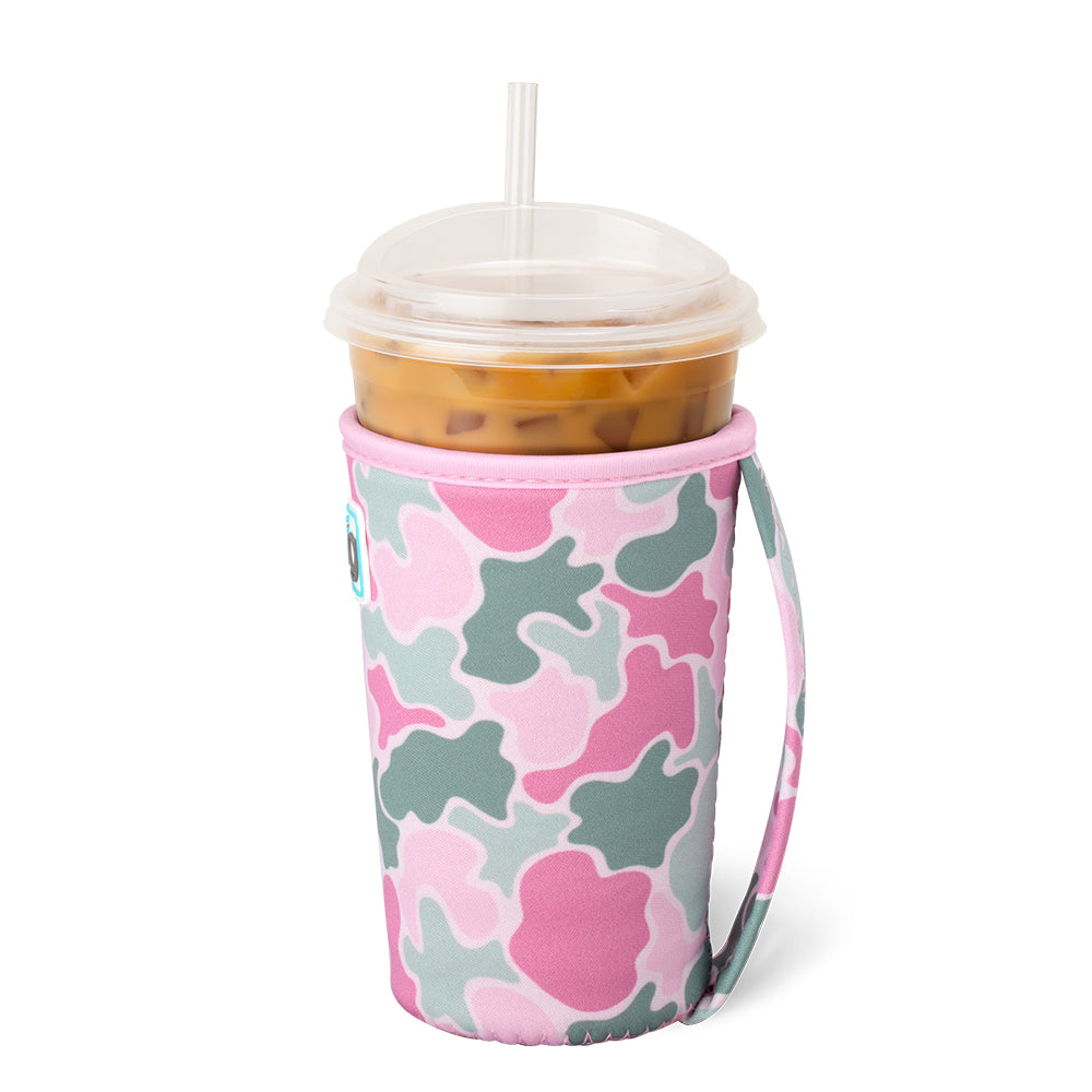 Blushing Camo Medium Iced Cup Coolie
