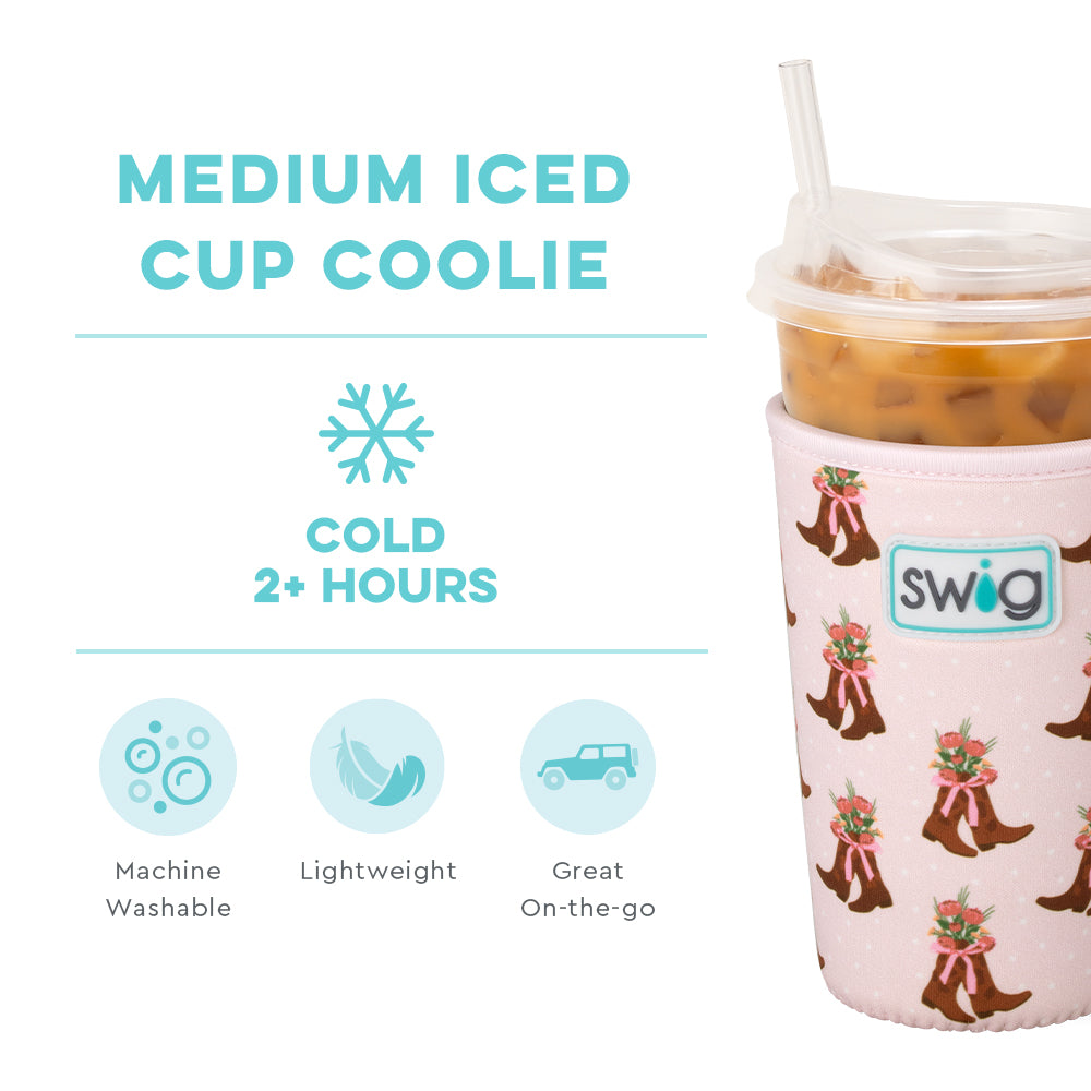 Cowgirl Coquette Medium Iced Cup Coolie