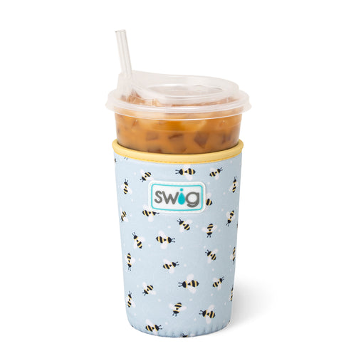 Swig Life Busy Bee Insulated Neoprene Iced Cup Coolie