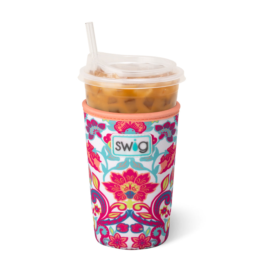 Swig Life Flourish Insulated Neoprene Large Iced Cup Coolie