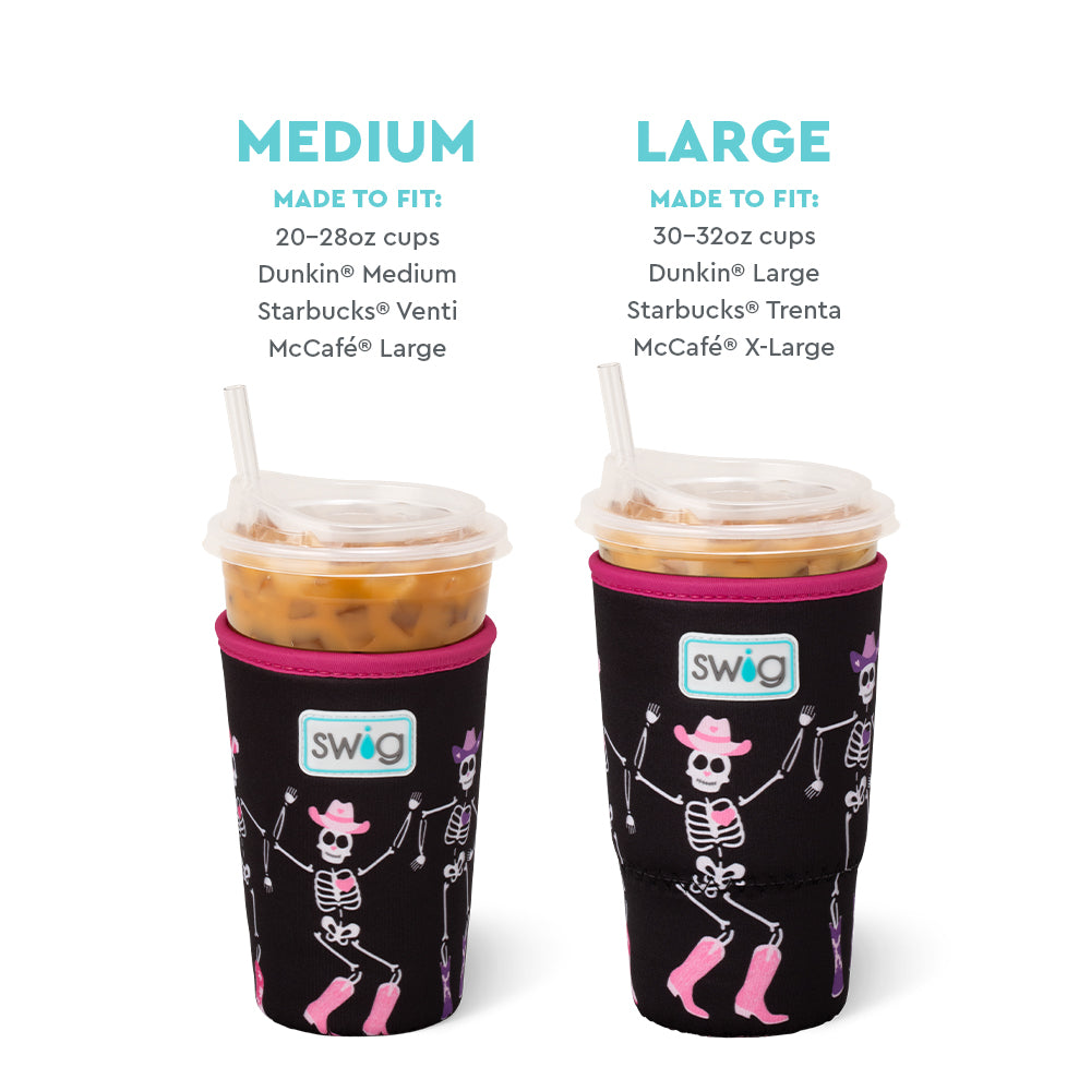 Let's Go Ghouls Medium Iced Cup Coolie