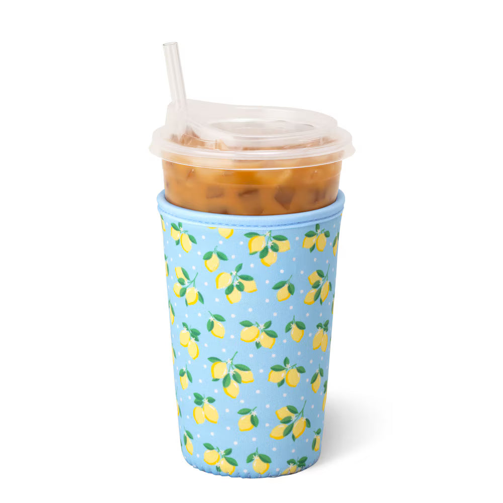 Lemon Meringue Medium Iced Cup Coolie