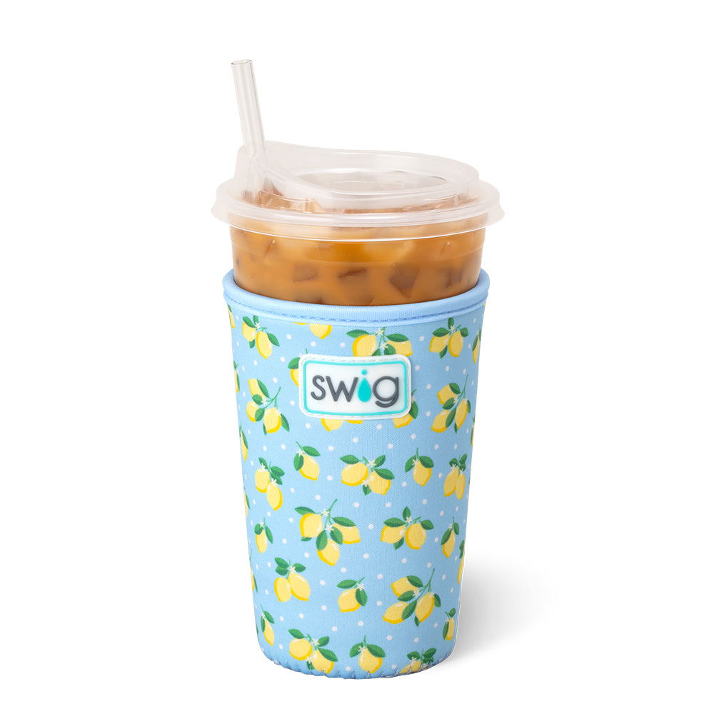 Lemon Meringue Medium Iced Cup Coolie