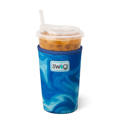 Swig Life Blue Lagoon Insulated Neoprene Iced Cup Coolie