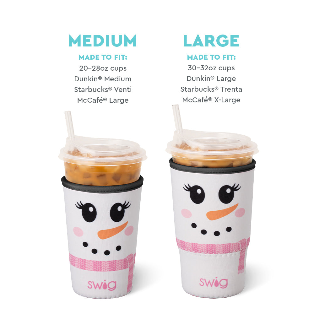 Ms. Frost Medium Iced Cup Coolie