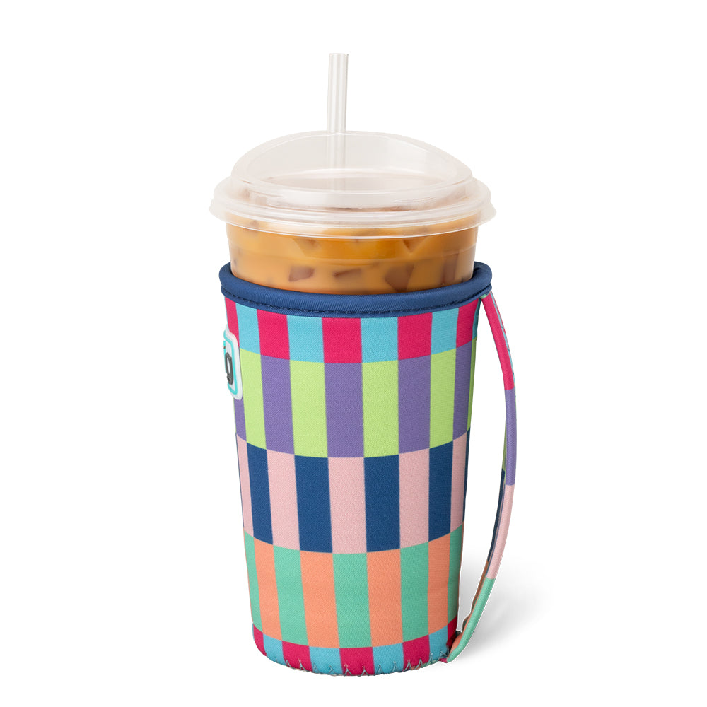 Brite Stripe Medium Iced Cup Coolie