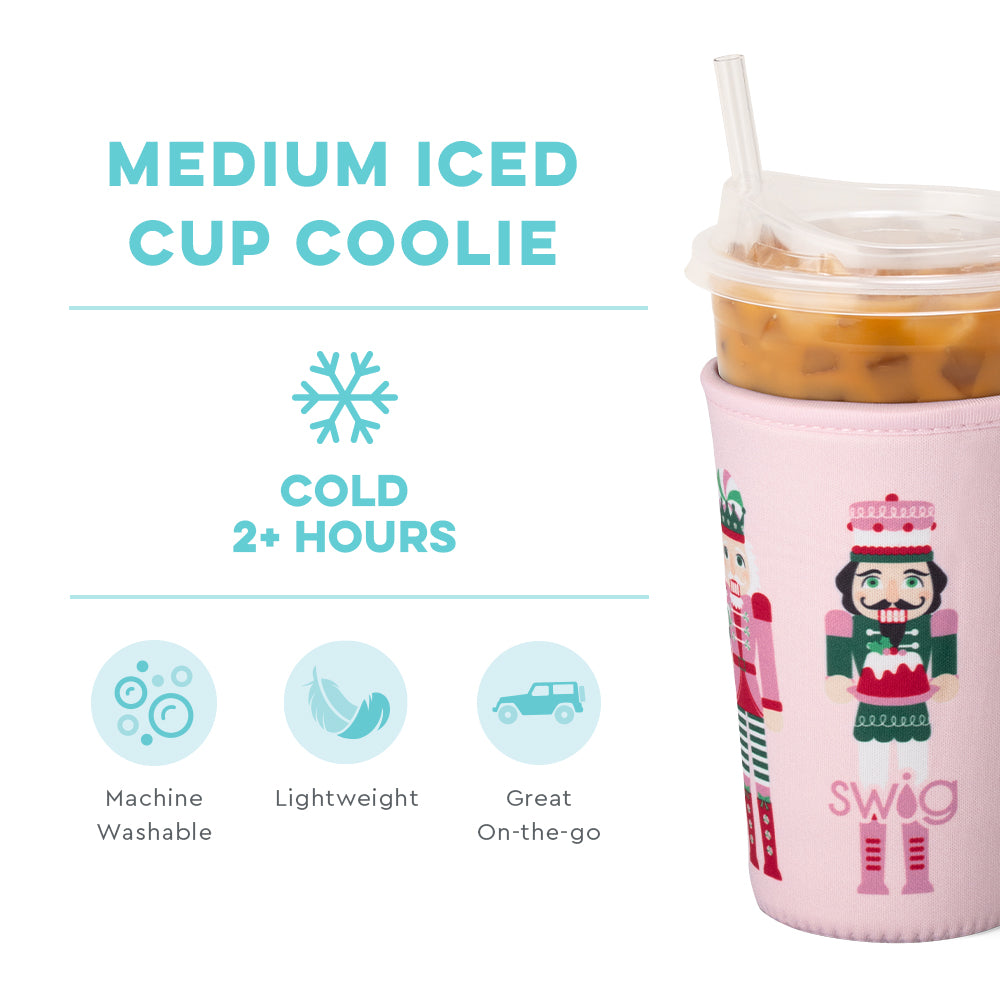 Sugar Plum Soldiers Medium Iced Cup Coolie