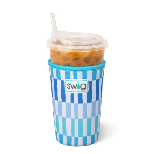 Swig Life Glacier Stripe Insulated Neoprene Iced Cup Coolie