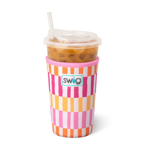 Swig Life Sherbet Stripe Insulated Neoprene Iced Cup Coolie