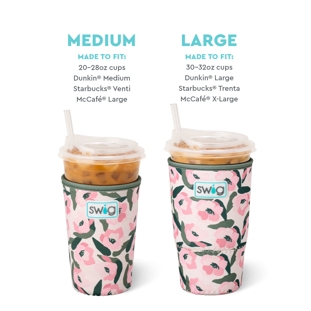 Sweet Pea Medium Iced Cup Coolie