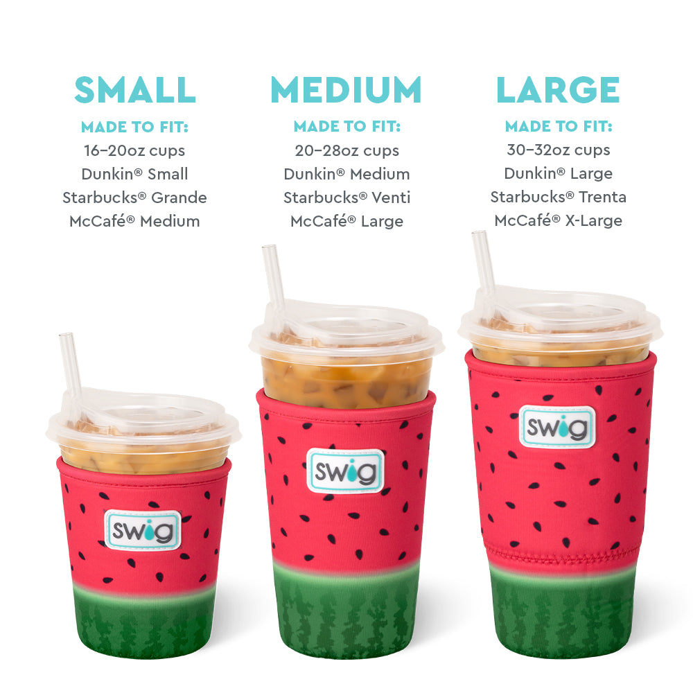Melon Slice Small Iced Cup Coolie
